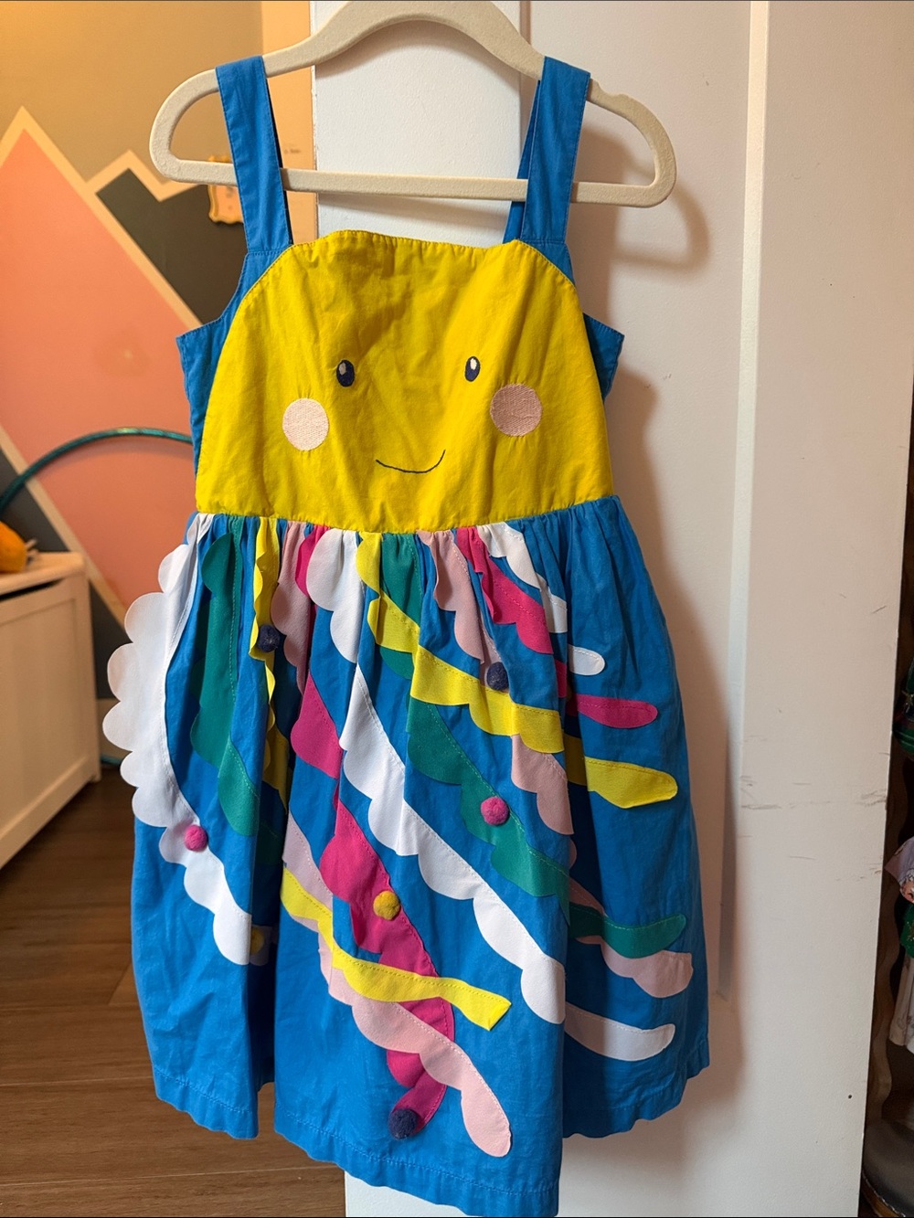 Mini Boden Novelty Fun Jellyfish Dress - EUC 5-6Y